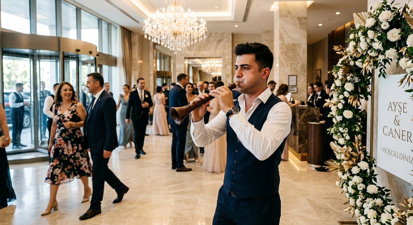 Salon Düğünü Davul Zurna organizasyon görseli 3