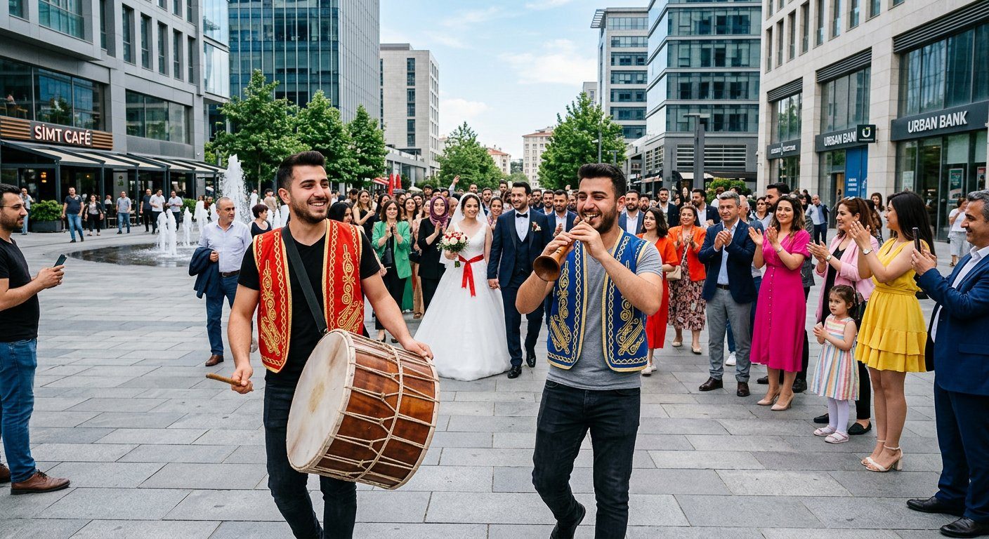 Sahil Düğünü Davul Zurna - İzmir Davul Ekibi Kiralama